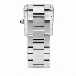 Cartier Tank Solo XL W5200028 White Dial Stainless Steel Watch